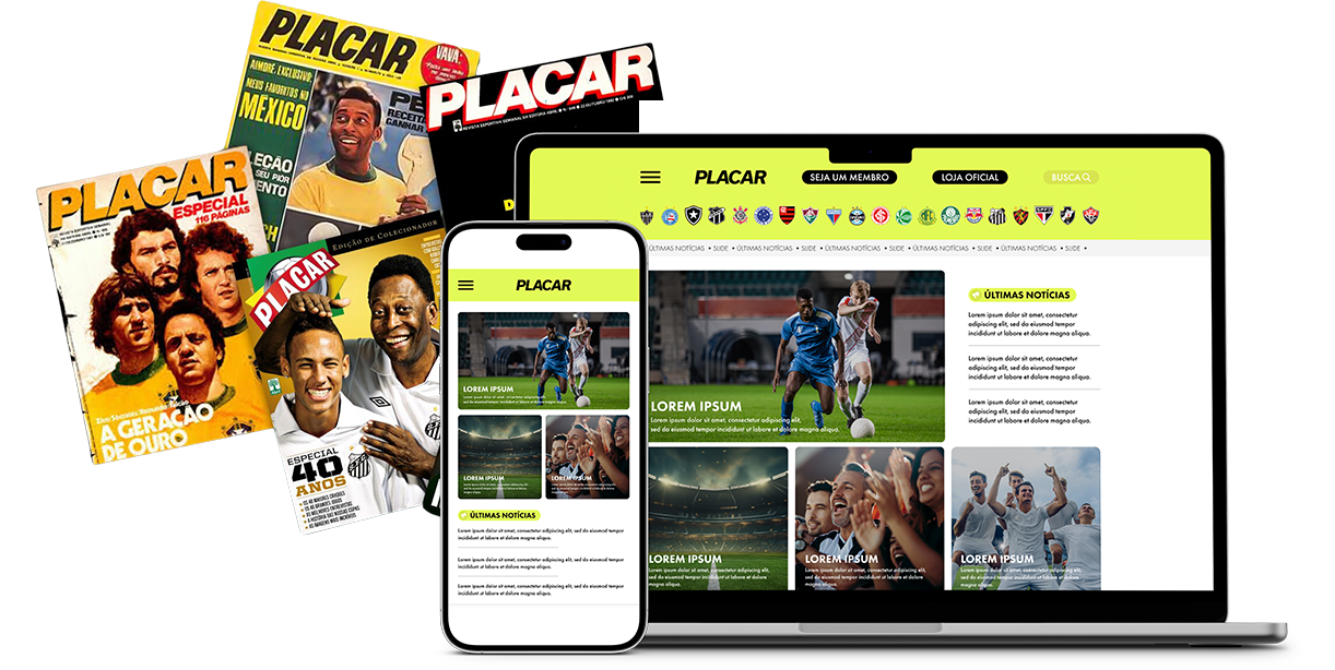 Clube Placar- Assine e Tenha Acesso ao Melhor do Futebol Dentro e Fora de Campo