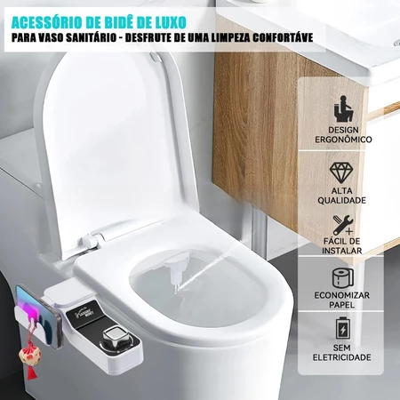 Diga adeus ao papel higiênico com o Bidet Smart!